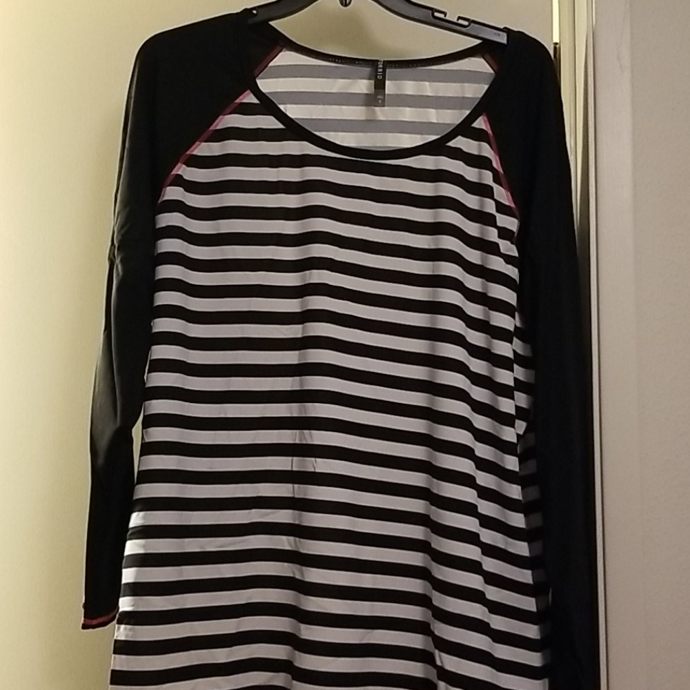 Torrid Striped Rash Guard